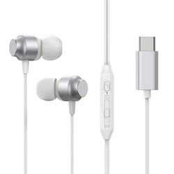 JOYROOM JR-EC06 Auricolari con filo Argento