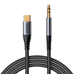 JOYROOM SY-A07 cavo audio 1,2 m 3.5mm USB tipo-C Nero