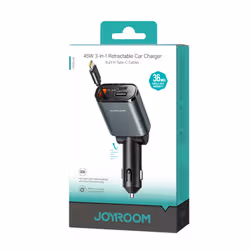 JOYROOM JR-CCL07 Caricabatterie per dispositivi mobili Universale Nero Accendisigari Ricarica rapida Auto - Vista aggiuntiva 2
