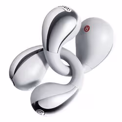 QCY Crossky C30S Auricolare Wireless A orecchio aperto Musica e Chiamate Bluetooth Argento - Vista aggiuntiva 2