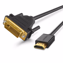 Ugreen 10136, 3 m, DVI, HDMI, Maschio, Maschio, Dritto