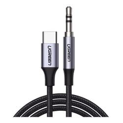 Ugreen - Cavo audio stereo aux mini jack 3,5 mm - usb-c per telefono tablet 1m nero