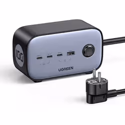 Ugreen DigiNest Pro 1,8 m 1 presa(e) AC Grigio - Vista aggiuntiva 2
