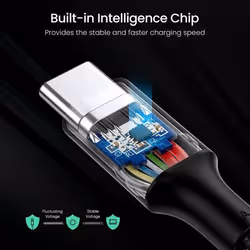 Ugreen 70429 cavo USB 1 m USB C Nero - Vista aggiuntiva 5