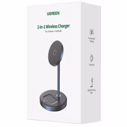 Ugreen Telefono cellulare, Cuffie Nero USB Carica wireless Ricarica rapida Interno - Vista aggiuntiva 6