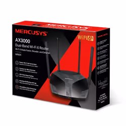 Mercusys MR80X router wireless Gigabit Ethernet Dual-band (2.4 GHz/5 GHz) Nero - Vista aggiuntiva 5