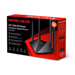 Mercusys MR30G router wireless Gigabit Ethernet Dual-band (2.4 GHz/5 GHz) Nero - Vista aggiuntiva 4