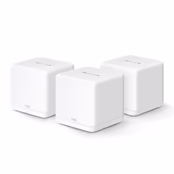 Mercusys HALO H60X, Bianco, Interno, Sistema Mesh, 550 m², Dual-band (2.4 GHz/5 GHz), Wi-Fi 6 (802.11ax)