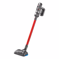 Puppyo T12 Pro Rinse Aspirapolvere a bastone 2 in 1 Batteria Secco HEPA Senza sacchetto 585 W Grigio, Rosso - Vista aggiuntiva 4