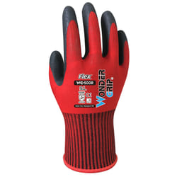 Wonder Grip WG-500R Guanti da officina Schiuma di nitrile, Nylon 2 pz