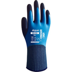 Wonder Grip WG-318 Guanti da officina Blu Lattice, Nylon 1 pz
