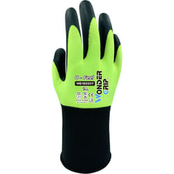 Wonder Grip WG-1855HY Guanti da officina Verde Nitrile, Poliestere, Spandex 2 pz