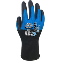Wonder Grip WG-422 Guanti da officina Nero, Blu Lattice, Poliestere 1 pz
