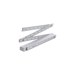 Doppiometro Abs 501202 Wokin Bianco Decimetri Neri Mt 2