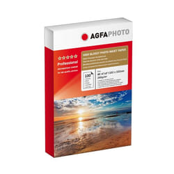 AgfaPhoto AP260100A6 carta fotografica Bianco Molto lucida