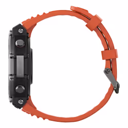 Amazfit T-Rex 3 Lava 3,81 cm (1.5") AMOLED Digitale 480 x 480 Pixel Touch screen Nero, Acciaio inox GPS (satellitare) - Vista aggiuntiva 4
