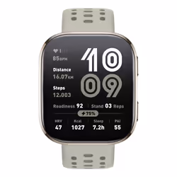 Amazfit Bip 6 Stone, 5 cm (1.97"), AMOLED, Touch screen, 512 GB, GPS (satellitare), 27,9 g