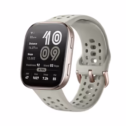 Amazfit Bip 6 Stone 5 cm (1.97") AMOLED Digitale 390 x 450 Pixel Touch screen Oro GPS (satellitare)