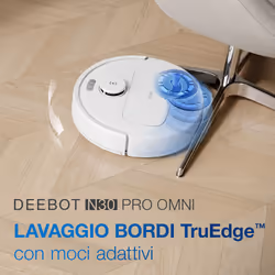 Ecovacs Deebot N30 Pro Omni 0,35 L Senza sacchetto Bianco - Vista aggiuntiva 8