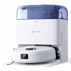 Ecovacs Deebot MINI blue, Senza sacchetto, Blu, Bianco, Rotondo, 55 dB, 1,7 cm, Laser Distance Sensor (LDS), TrueMapping 2.0