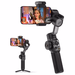 Zhiyun Tech Smooth 5S AI Stabilizzatore d’immagine Nero - Vista aggiuntiva 2