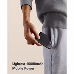 VEGER C11 batteria portatile Polimeri di litio (LiPo) 10000 mAh Nero