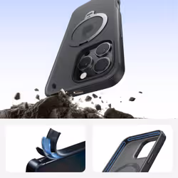 Torras Ostand Spin custodia per cellulare 15,5 cm (6.1") Cover Trasparente - Vista aggiuntiva 4