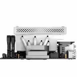 Jonsbo HX6200D Processore Raffreddatore d'aria 12 cm Bianco 1 pz - Vista aggiuntiva 6