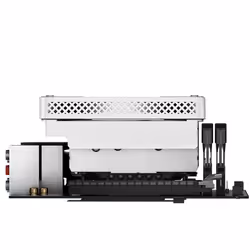 Jonsbo HX6200D Processore Raffreddatore d'aria 12 cm Bianco 1 pz - Vista aggiuntiva 7