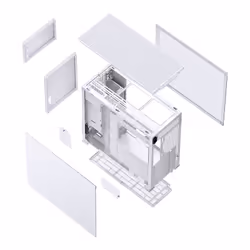 Jonsbo D41 MESH Midi Tower Bianco - Vista aggiuntiva 6