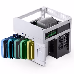Jonsbo N2 Cubo Bianco - Vista aggiuntiva 5
