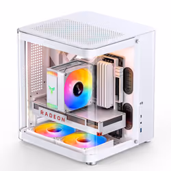 Jonsbo TK-1 2.0 Mini Tower Bianco - Vista aggiuntiva 5