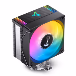 Jonsbo CR-1000 EVO ARGB Black, Ventilatore, 12 cm, 600 Giri/min, 1500 Giri/min, 22 dB, Nero