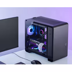 Jonsbo U4 Mini Mini Tower Nero - Vista aggiuntiva 8