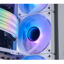 Jonsbo SL-120B sistema di raffreddamento per computer Case per computer Ventilatore 12 cm Nero, Bianco 1 pz - Vista aggiuntiva 4