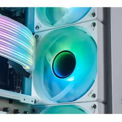 Jonsbo SL-120B sistema di raffreddamento per computer Case per computer Ventilatore 12 cm Nero, Bianco 1 pz - Vista aggiuntiva 5