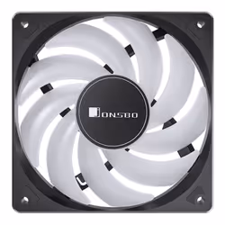 Jonsbo SL-120C sistema di raffreddamento per computer Case per computer Ventilatore 12 cm Nero, Bianco 1 pz - Vista aggiuntiva 5