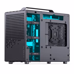 Jonsbo Z20 Black Mini Tower Nero - Vista aggiuntiva 7