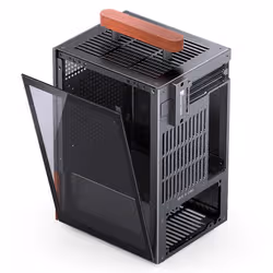 Jonsbo T6 Midi Tower Nero, Legno - Vista aggiuntiva 7