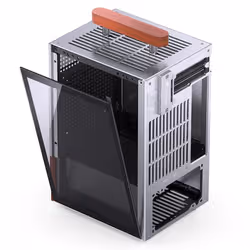Jonsbo T6 Midi Tower Legno, Argento - Vista aggiuntiva 7