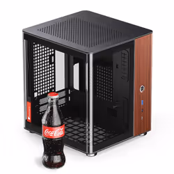 Jonsbo TK-0 BLACK computer case Nero, Legno - Vista aggiuntiva 5