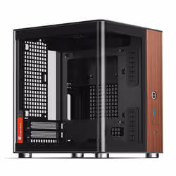 Jonsbo TK-0 BLACK computer case Nero, Legno - Vista aggiuntiva 8