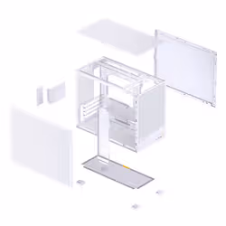 Jonsbo D32 STD MESH Midi Tower Bianco - Vista aggiuntiva 7