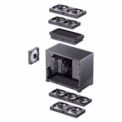 Jonsbo D32 PRO Midi Tower Nero - Vista aggiuntiva 8
