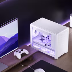 Jonsbo D32 PRO Midi Tower Bianco - Vista aggiuntiva 3