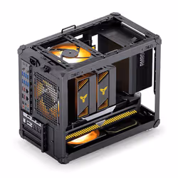Jonsbo C6 MAX Desktop Nero - Vista aggiuntiva 4