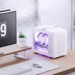 Jonsbo C6 MAX Desktop Bianco - Vista aggiuntiva 2