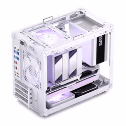 Jonsbo C6 MAX Desktop Bianco - Vista aggiuntiva 4