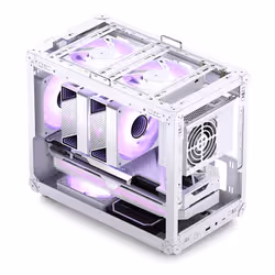 Jonsbo C6 MAX Desktop Bianco - Vista aggiuntiva 5