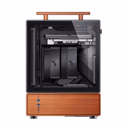 Jonsbo T7 Midi Tower Nero, Legno - Vista aggiuntiva 6